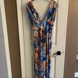 Maxi Dress with Tie Back